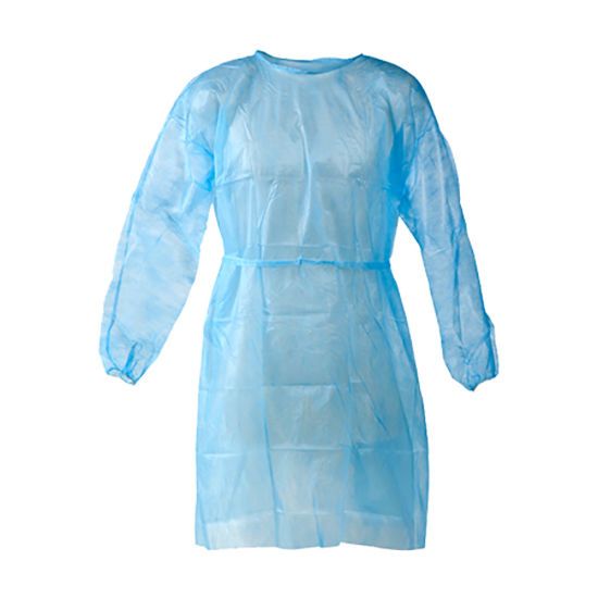 isolation-gown-blue